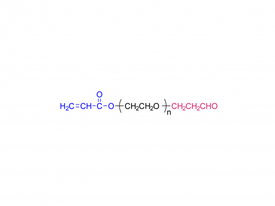  α-アクリロイル-ω-ホルミル ポリ（エチレン グリコール） 