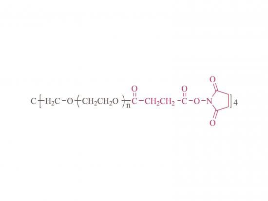 コハク酸4アームポリ（エチレングリコール）スクシンイミジル 
