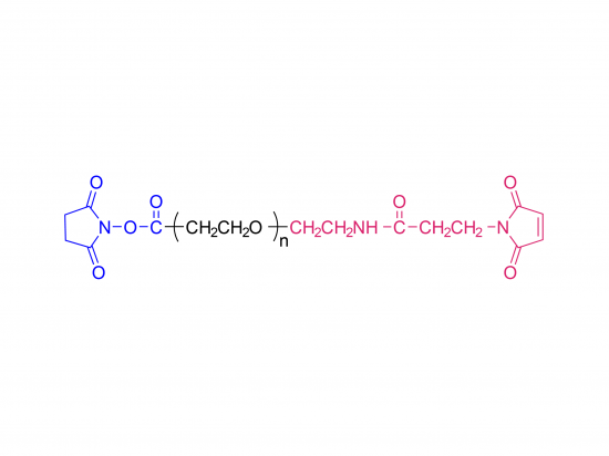 α-スクシンイミジルプロピオネート-ω-マレイミドイルポリ（エチレングリコール） 