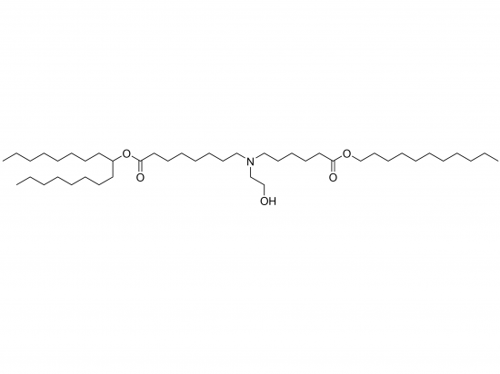  （ヘプタデカン-9-イル 8 - （（2-ヒドロキシエチル）（6-オキソ-6-（ウンデシルオキシ） ヘキシル） アミノ） オクノ酸）[SM-102] CAS：2089251-47-6  