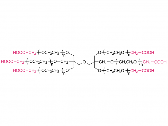 6アームポリ（エチレングリコール）カルボン酸（dp） 