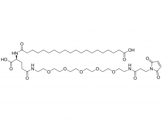 HO-アラ-グル(NH-PEG6-NH-マル)-OH