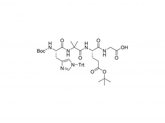 boc-his（trt）-aib-glu（otbu）-gly-oh