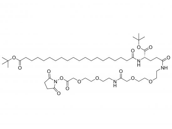 C20-OtBu-Glu(OtBu)-AEEA-AEEA-OSU