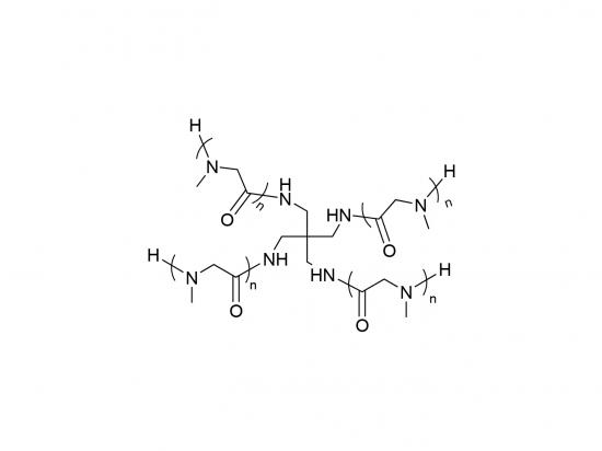 4アームpSar-NH-Me