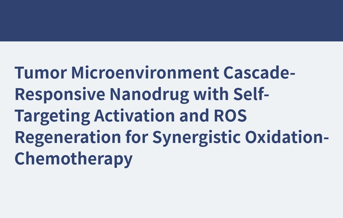 相乗的酸化化学療法のための自己標的化活性化と ROS 再生を備えた腫瘍微小環境カスケード応答性ナノドラッグ
    